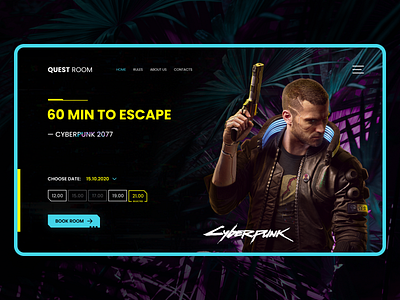 Cyberpunk 2077 Design Concept 2077 cd projekt cyberpunk games ps5 web webdesign