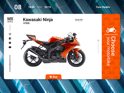 Motorcycle Shop | Design concept