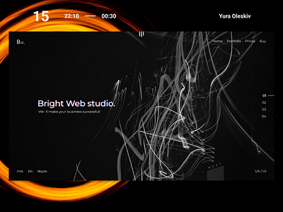 Site for web studio