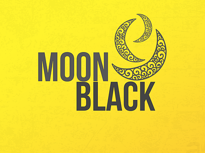 MOON BLACK jewelry - Logo and branding avie design branding color design graphic jewelry logo new