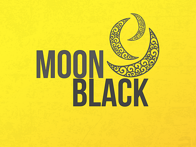 MOON BLACK jewelry - Logo and branding