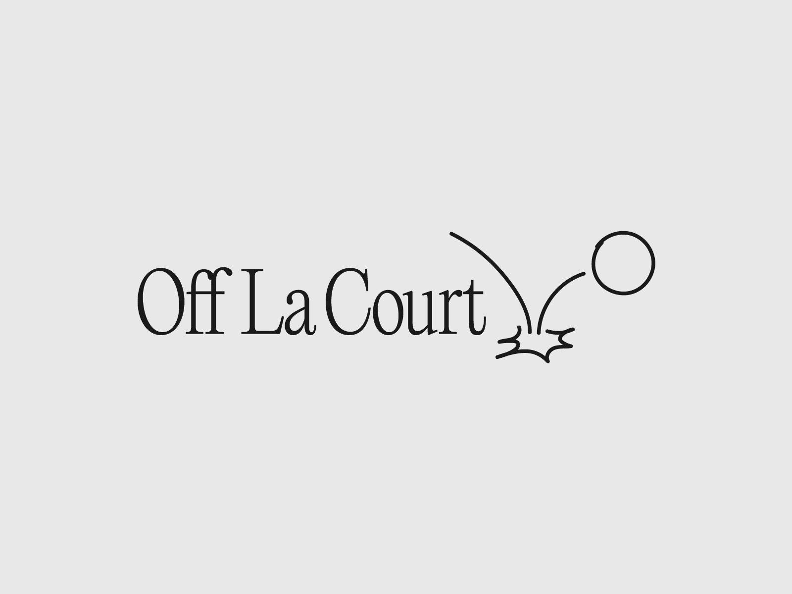 Off La Court basketball brand branding concept design editorial fashion gif illustration layout logo print sports tennis typography ui whitespace