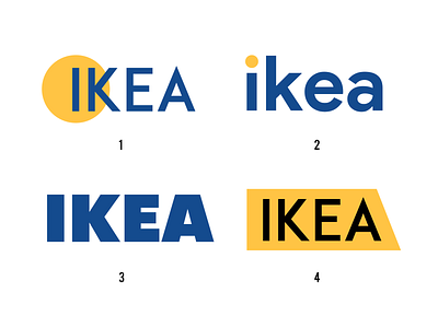 IKEA logo concepts