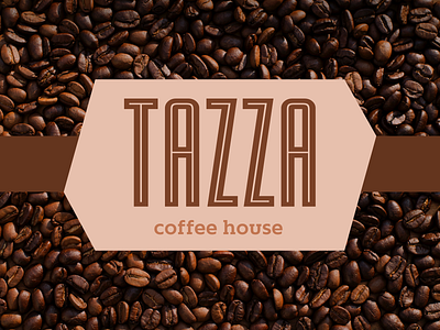 Coffee Shop Logo - Daily Logo Challenge (Day 6) beans brown business coffee comcept condensed dailylogochallenge drink fake font logo shop text type