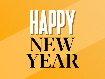 Happy New Year Everyone! celebrate celebration fun gold gradient new year newyear party quick text