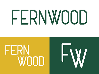 Fernwood - City Logo - Daily Logo Challenge (Day 22) area brand brand and identity city concept fernsworth fernwood green greenflower ideas logo natural neighborhood torrine victoria yellow yyj