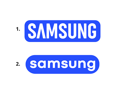 Samsung Logo Concept concept galaxy identity logo logotype phone rebranding redesign remake samsung samsung galaxy s9 text