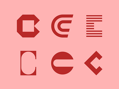 Letter C icons branding branding and identity exploration icon icon a day ideas letter c logo practice symbol