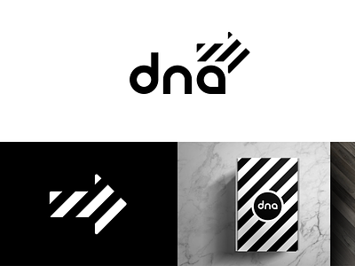 DNA Shoes - Daily Logo Challenge (Day 30) black and white branding bw company dna geometric height icon identity logo logo a day negative space running shoebox shoes sneak sneaker sports stripe