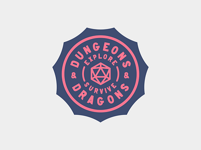 Dungeons & Dragons Badge