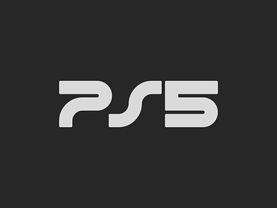 PS5 Concept Logo brand branding concept five gaming logo logotype new playstation ps5 rebound rebrand videogame wordmark xbox