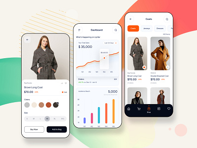 Fashion Industry App Design