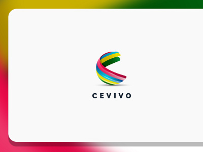 Logo design for Cevivo brand design brand identity branding branding agency character colorful logo colorful logos letters letters logo logodesign