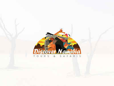 Logo concept - Tours & Safaris illustration logo namibia safari tourism tours