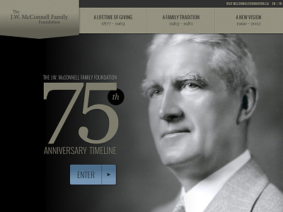 McConnell Foundation 75th Anniversary Timeline