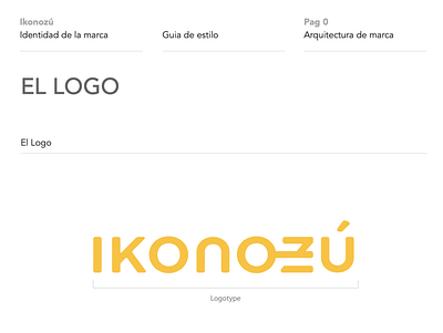 Logo Ikonozu branding graphic design logo