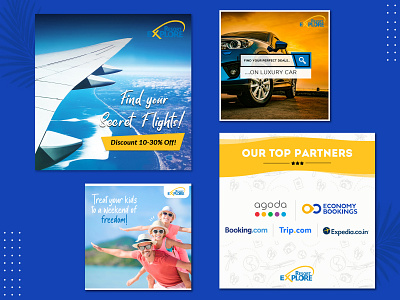 Social media Design branding design design art designer sociamediagraphics travel agency