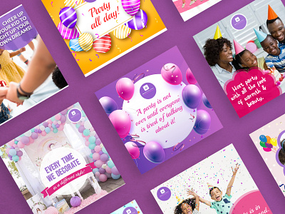 Banner Design for kids Party Planner bannerdesign kidsdesigns party event partyplanner socialmedia