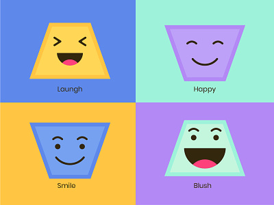 Emoji Sticker design cartoon emo icon emoji emoji design emotion face sticker pack