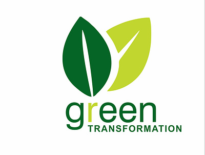 Green Transformation Logo clientwork logo logodesign project