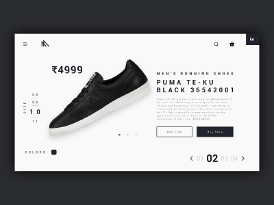 PUMA Online Product View - Redesign