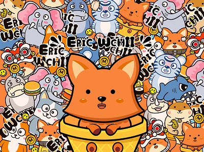 Fox design illustration illustrator vector