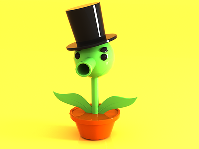 3D Plants 3d animation branding graphic design logo