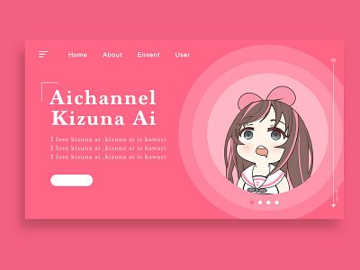 Web Design design illustrator pink web website