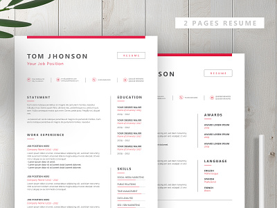 Clean Modern Resume black blue clean colors coverletter cv design disount green grey hiring layout minimal modern red resume