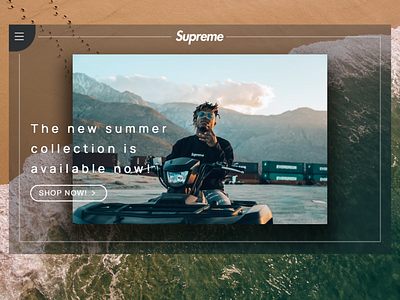 Supreme - Web Design