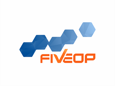 FIVEOP (it-company) brand branding computer design it logo site technology ui ux vector