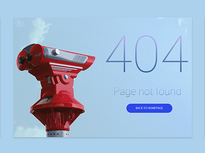 404 page__My design for Daily UI #008