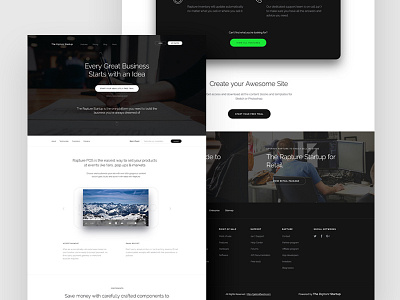 Landing Page From Craftwork design form form design typography ui web website дизайн