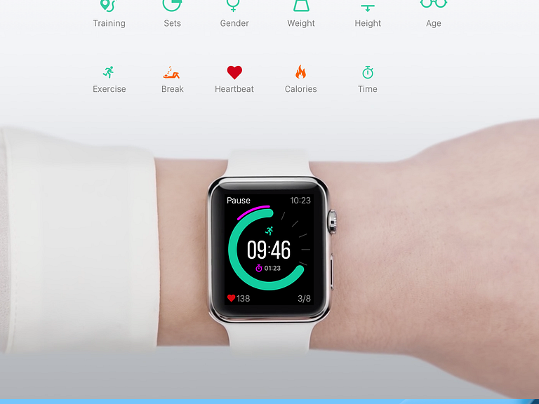 HIIT Timer for Apple Watch Concept by Silviu RUNCEANU for Save Potatoes