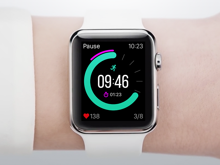 HIIT Timer for Apple Watch Concept by Silviu RUNCEANU for Save Potatoes