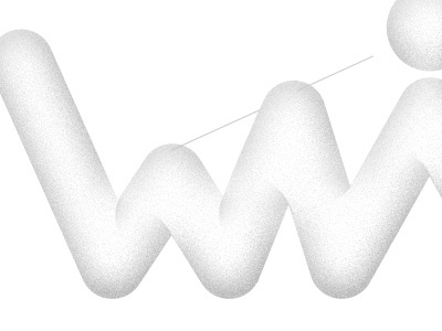 WIP - Typography 3d grey shade type typography white