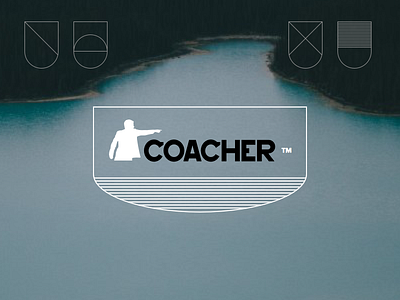 Coacher brand coach football logo soccer team