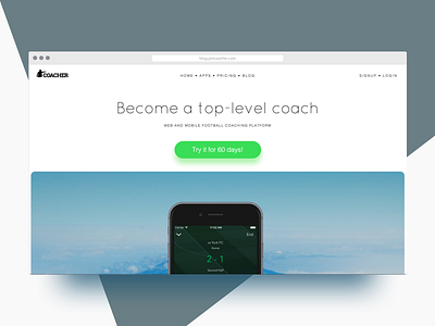 A more minimalist aproach coacher minimalism simple site white