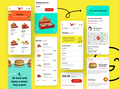 Mobile Collage convenience store design design system desktop flexible layouts food homepage mobile responsive ui ui design web design