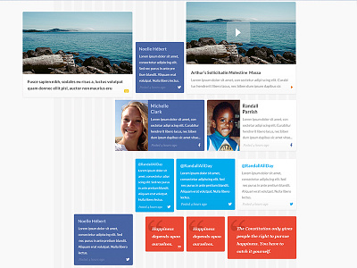 Masonry Panels WIP flexible responsive scalable web design wip