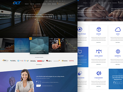 DLT b2b business to business it web design