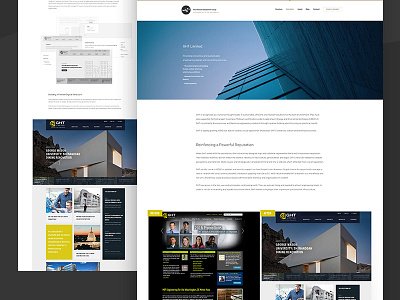 GHT - WDG Case Study architecture article case study construction engineering web design