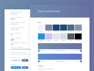 ASCO CE Style Guide academic academic association association desktop desktop dropdown dropdown education education filters filters linear flow linear flow responsive responsive style guide style guide ui design ui design ux ux web design web design