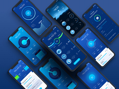 Financial Wellness Showcase account app design apple watch application bank checking credit data design finance financial ios iphone mobile mobile app money savings ui design ux watch