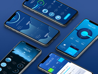 Financial Wellness Showcase II account apple watch application bank checking credit data design finance financial interface ios iphone mobile mobile app money savings ui design ux watch