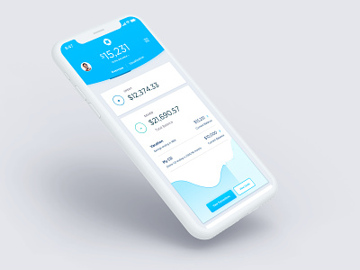 Banking App - Account Overview account apple watch application bank checking credit data design finance financial interface ios iphone mobile mobile app money savings ui design ux watch