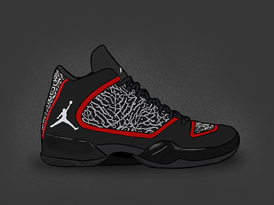 Quarantine Shoe Illustration #9 - Air Jordan 29 air art design illustration ipad jordan nike procreate shoe vector