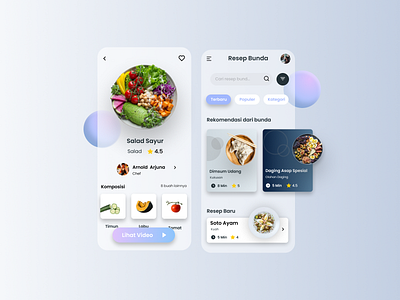 Food Apps design design app food foodapp mobile app design recipe app uidesign ux ui ux design