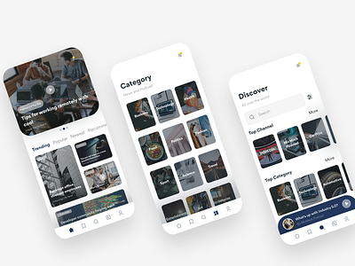 News app concept