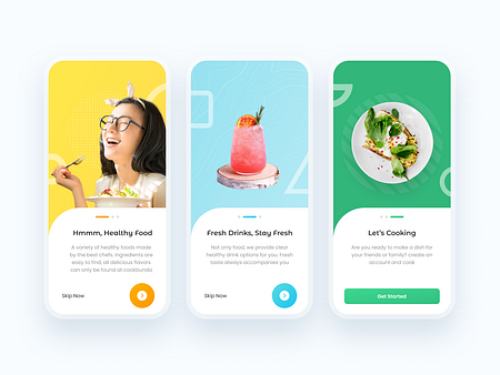 Onboarding CookBunda by Brilyandika Andhana on Dribbble